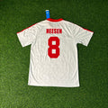 Thomas von Heesen Hamburger SV 1988 Weißes Heimtrikot Retro – Back View