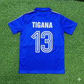 France 1982 World Cup Retro Football Jersey Retro – Jean Tigana – Back View