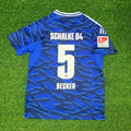 Schalke 04 Kids 2026 New Season Football Jersey – Timo Becker #5 – Back View