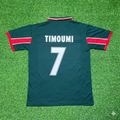 Mohamed Timoumi Morocco Home Retro Football Jersey – Back View