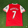 Arsenal 2006/2008 Season Retro Jersey – Tomáš Rosický #7 – Back View