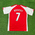 Tomas Rosicky Arsenal 2014/2015 Home Football Jersey – Back View