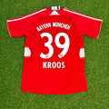 Bayern Munich 2007–2009 Retro Football Jersey – Toni Kroos – Back View
