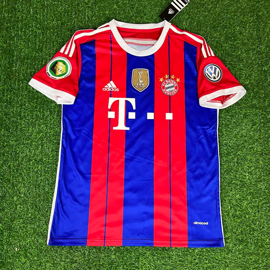Bastian SCHWEINSTEIGER Bayern Munich 2014-2015 Kit Jersey – Detailed View