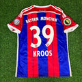 Toni Kroos Bayern Munich 2014-2015 Kit Jersey – Back View