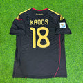 Toni Kroos - Germany Deutschland 2010 World Cup Black Jersey – Back View