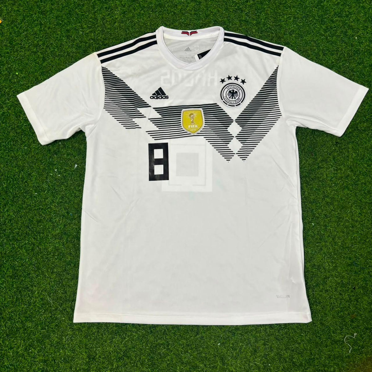 2018 Germany World Cup Toni Kroos Deutschland Retro Football Jersey – Front View