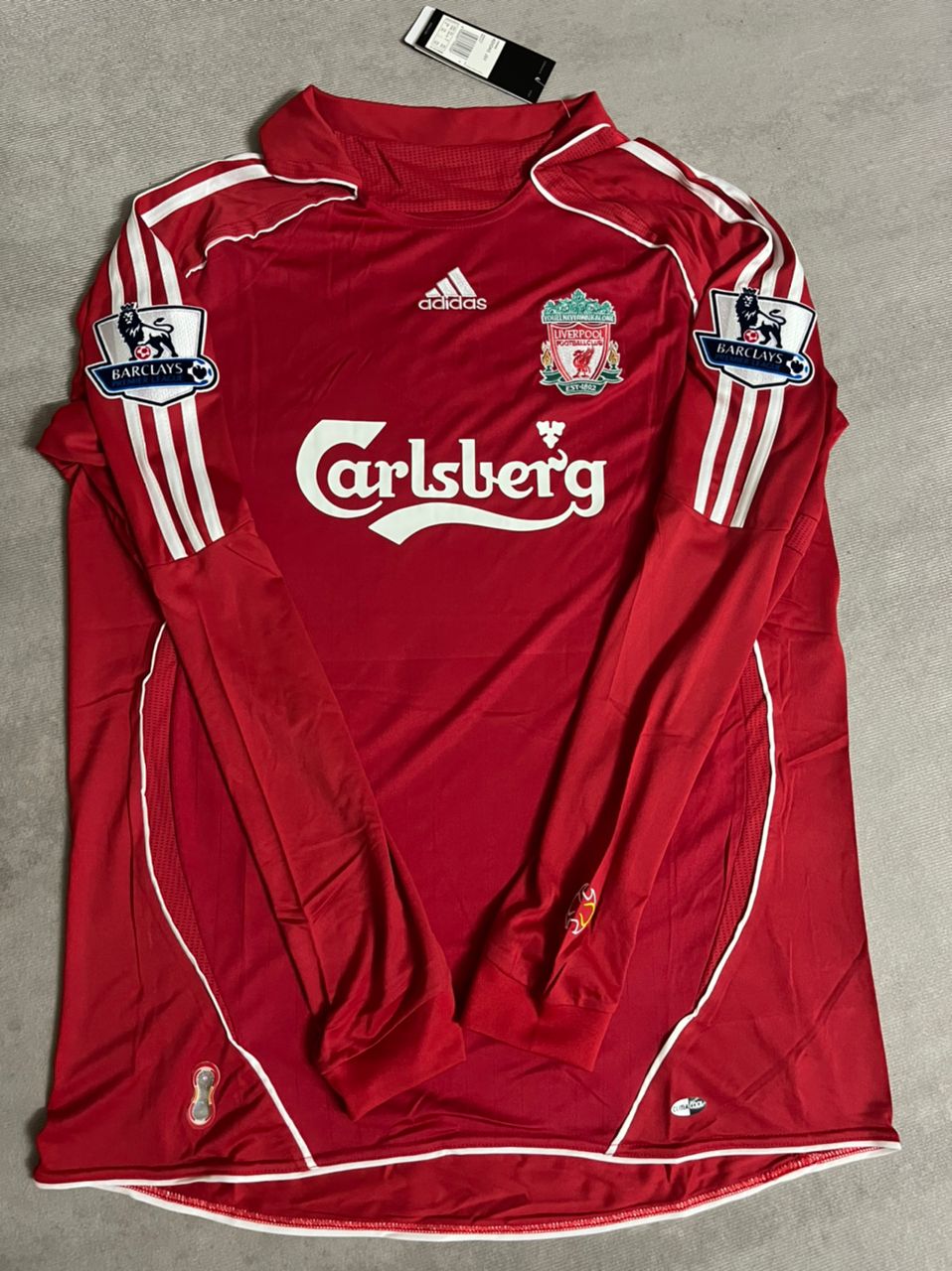 Fernando Torres Liverpool 2007-2008 Red Retro Kit Jersey – 8