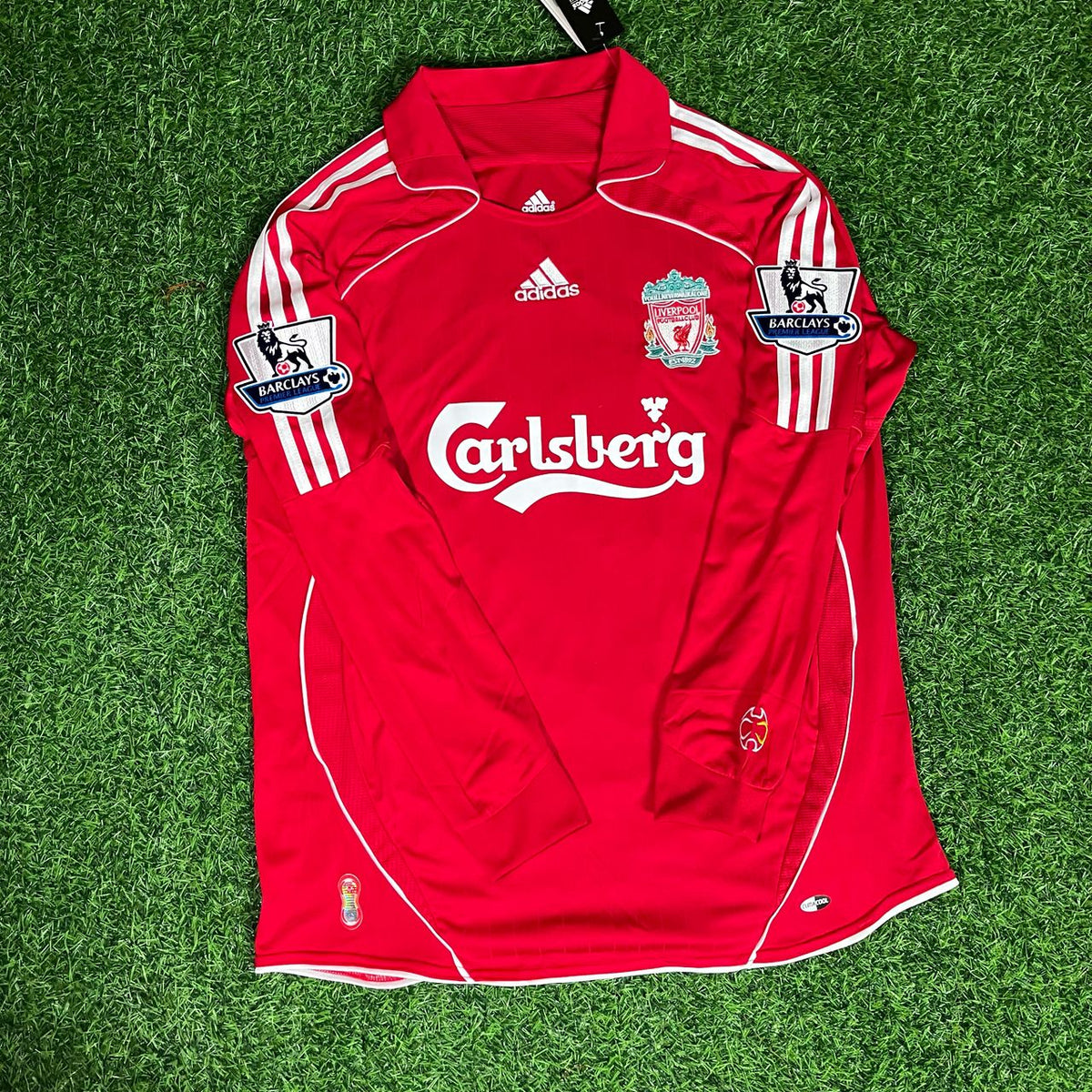 2007/08 Florian Wirtz Liverpool Red Retro Football Jersey – Front View
