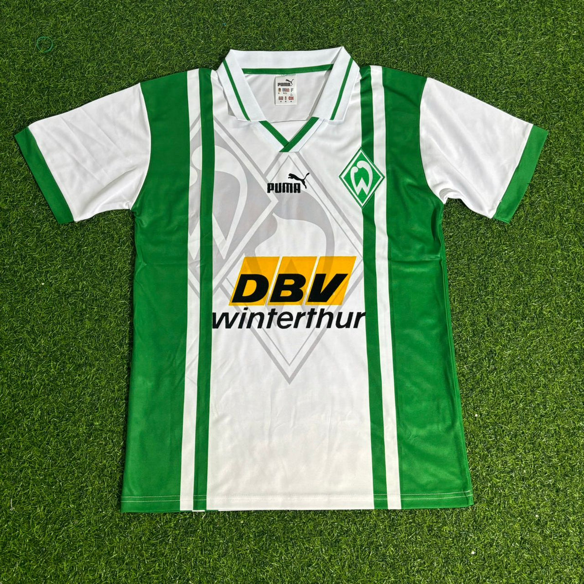 Werder Bremen 1996 1997 Retro Kit – Torsten Frings – Front View