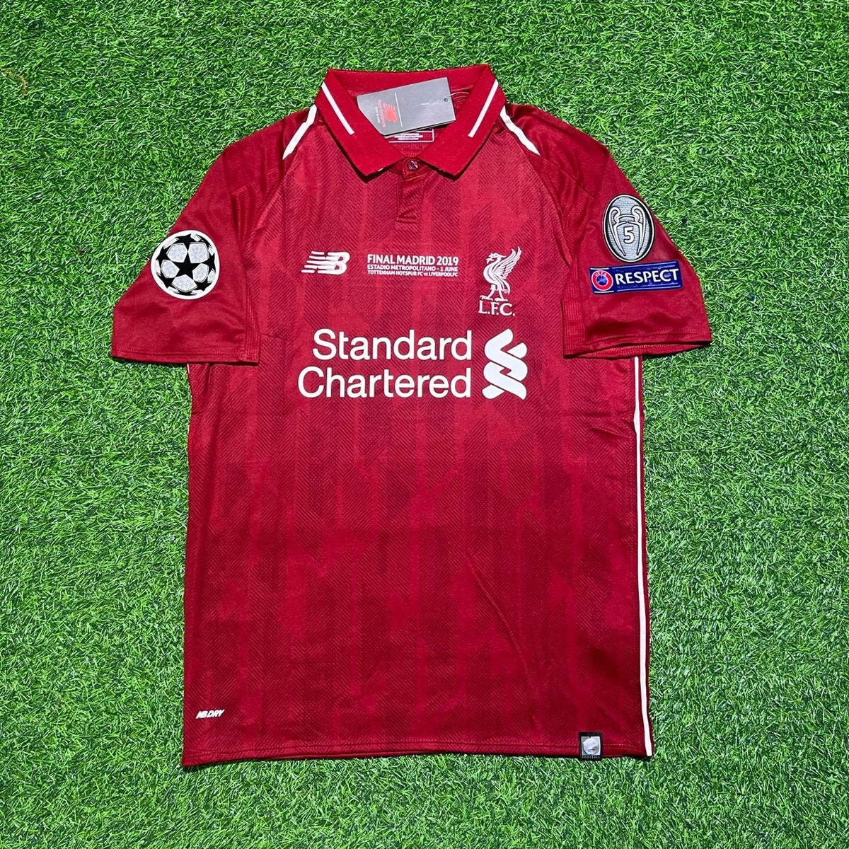 Trent Alexander-Arnold Liverpool 2019 CL Final Retro Kit Jersey – Front View