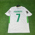 Ireland 2026 World Cup Qualifiers White New Season Football Jersey – Troy Parrott – Back View