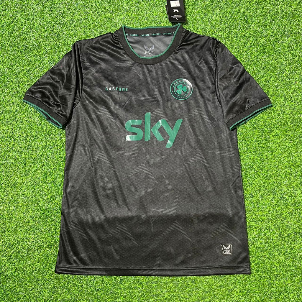 Ireland Black Green 2026 World Cup Football Jersey – Troy Parrott – 4