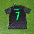 Ireland Black Green 2026 World Cup Football Jersey – Troy Parrott – Back View