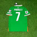 Ireland Eire Green National Team Football Jersey – Troy Parrott – Back View