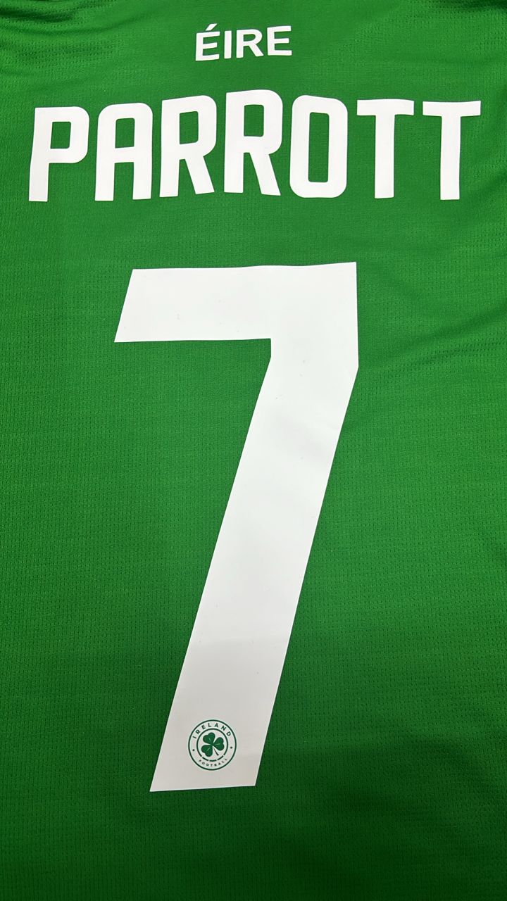Ireland Eire Green National Team Football Jersey – Troy Parrott – 4