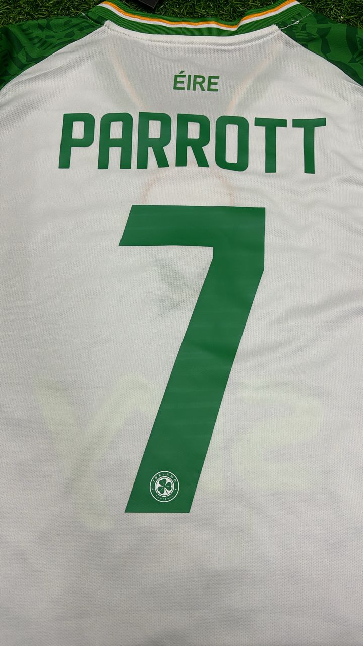 Ireland Éire National Team Football Jersey – Troy Parrott – 12