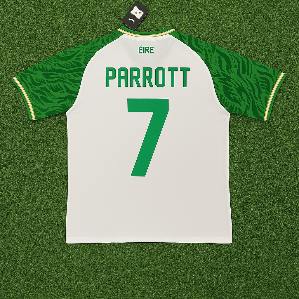 Ireland Éire National Team Football Jersey – Troy Parrott – 14