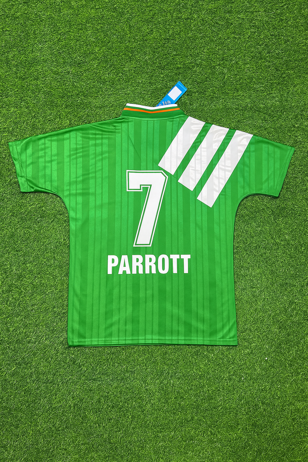 Ireland EIRE Retro Football Jersey – Troy Parrott – Back View