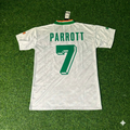 Ireland Season Away Retro Football Jersey – Troy Parrott – Back View