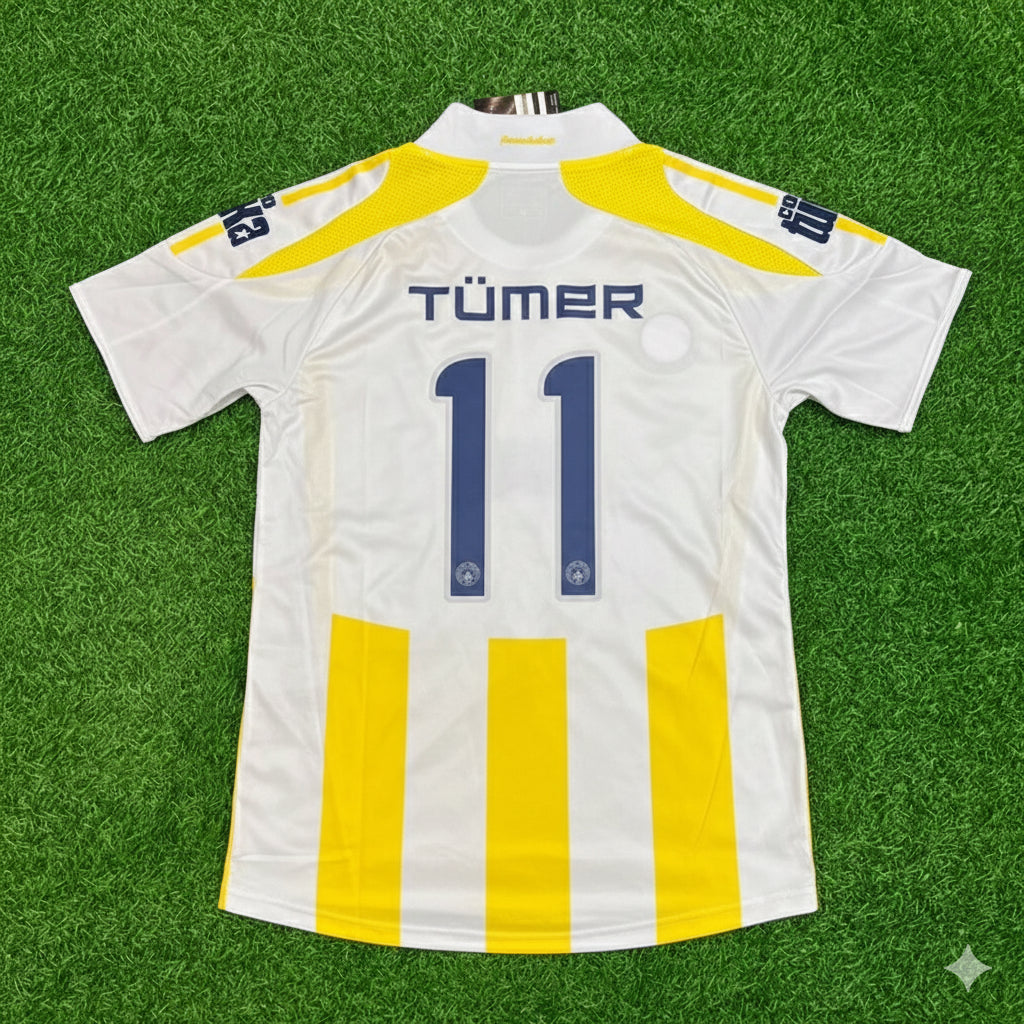 Fenerbahçe 2007-2008 Retro Jersey – Tümer Metin – Back View