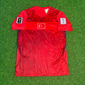 2026 Turkey Türkiye World Cup - -Home Red- Football Jersey – Back View