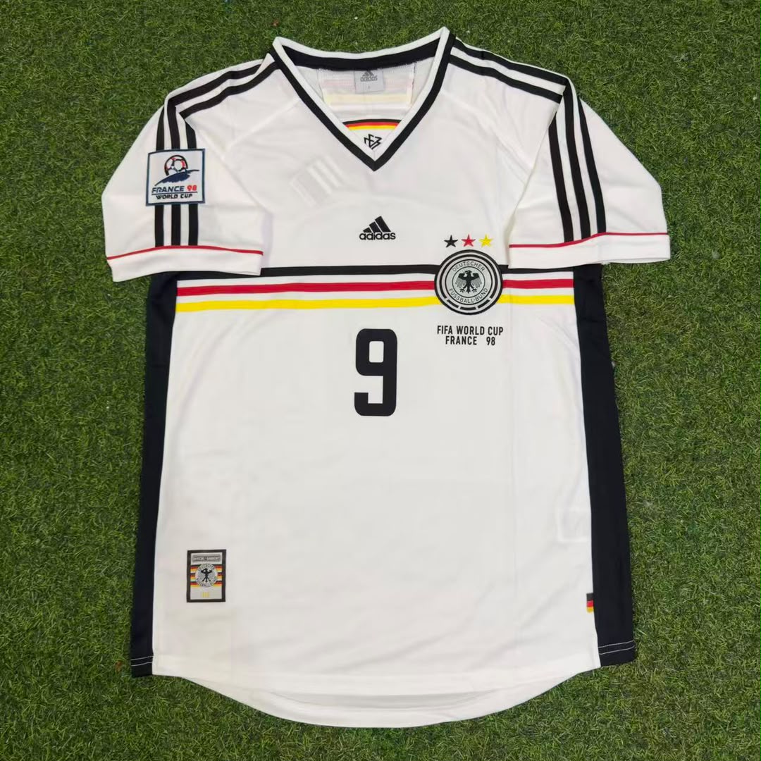 Ulf Kirsten Deutschland 1998 Weltmeisterschaft Retro – Front View