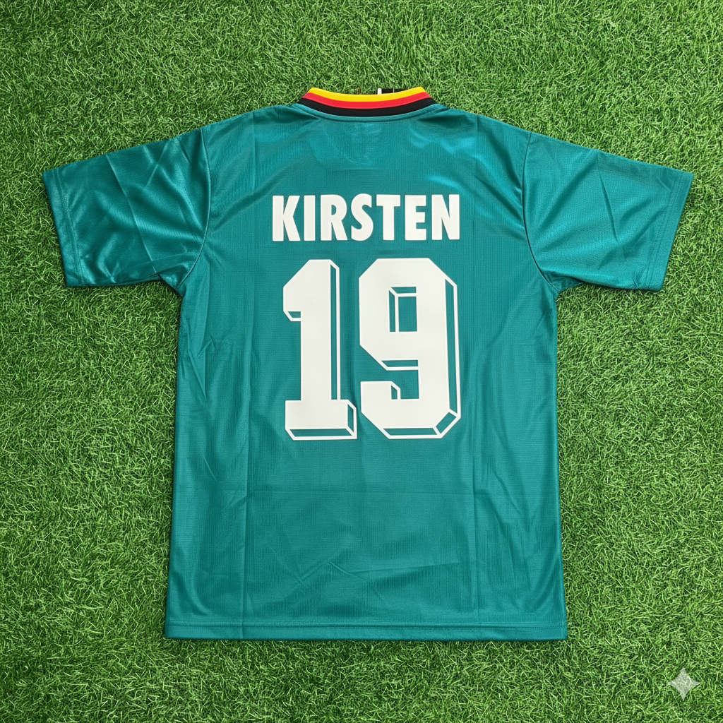 1994 Germany World Cup Ulf Kirsten Deutschland Football Jersey – Back View