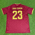 Unai Simon Spain 2026 World Cup Special Edition Football Jersey – Back View