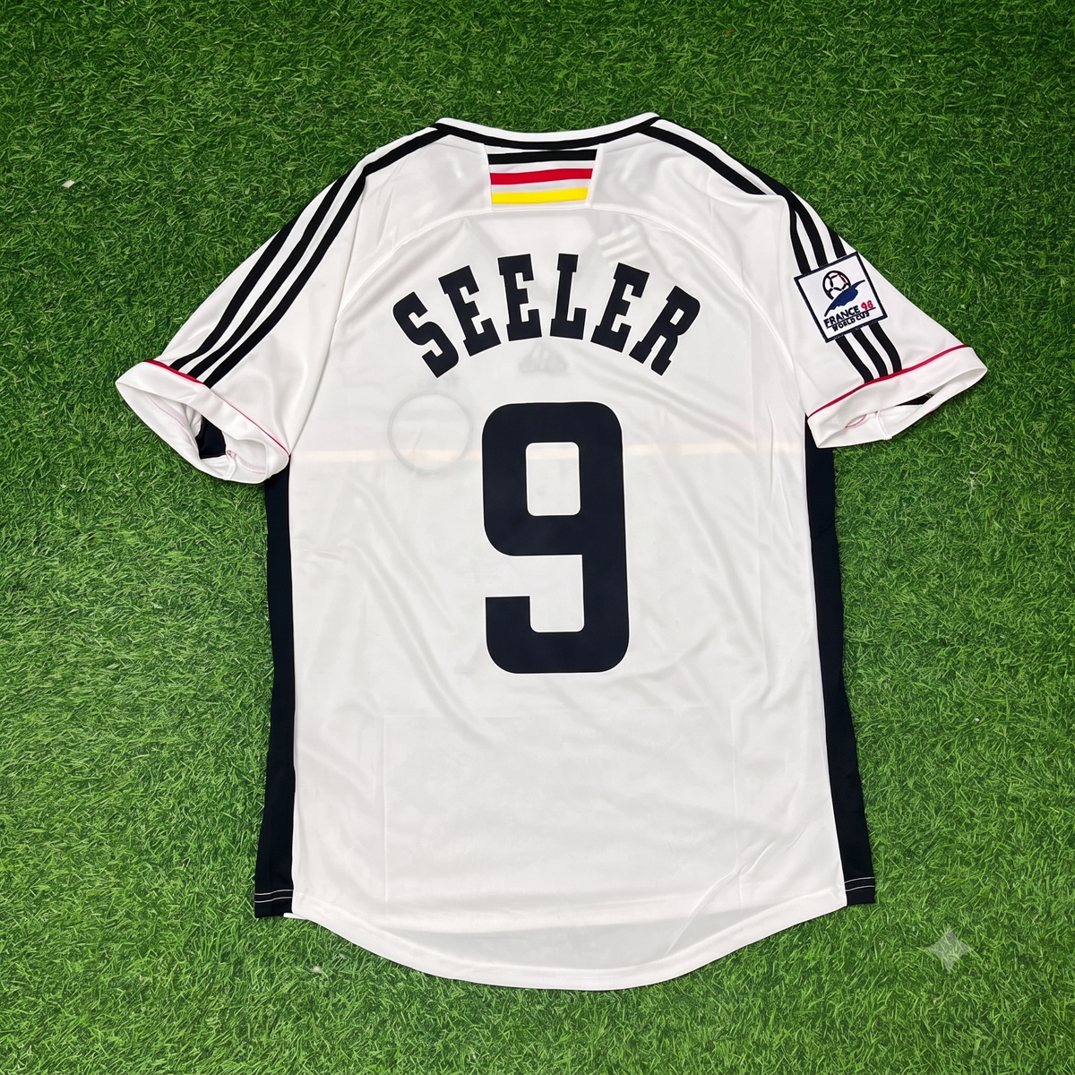 Uwe Seeler Deutschland 1998 Germany Weltmeisterschaft Retro – Back View