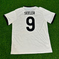 Uwe Seeler Germany 125 Year Special White Football Jersey – Back View