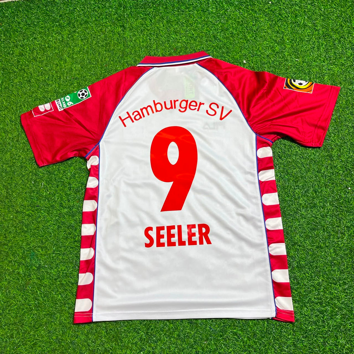 Uwe Seeler #9 Hamburger SV Heim Retro – Back View