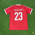 Rafael Van der Vaart Hamburger SV Rotes Heimtrikot Retro – Back View