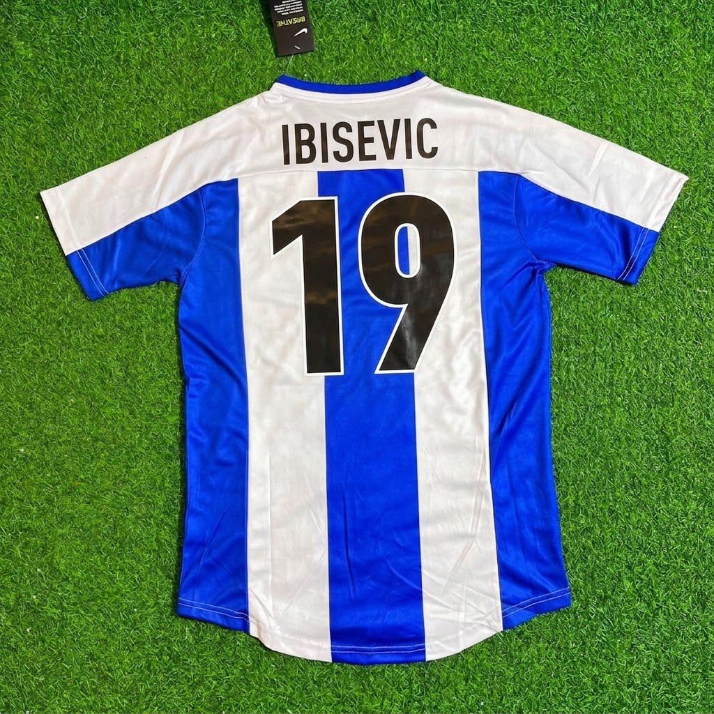 Vedad Ibisevic Hertha Berlin Commemorative Retro Football Jersey Kit – Back View