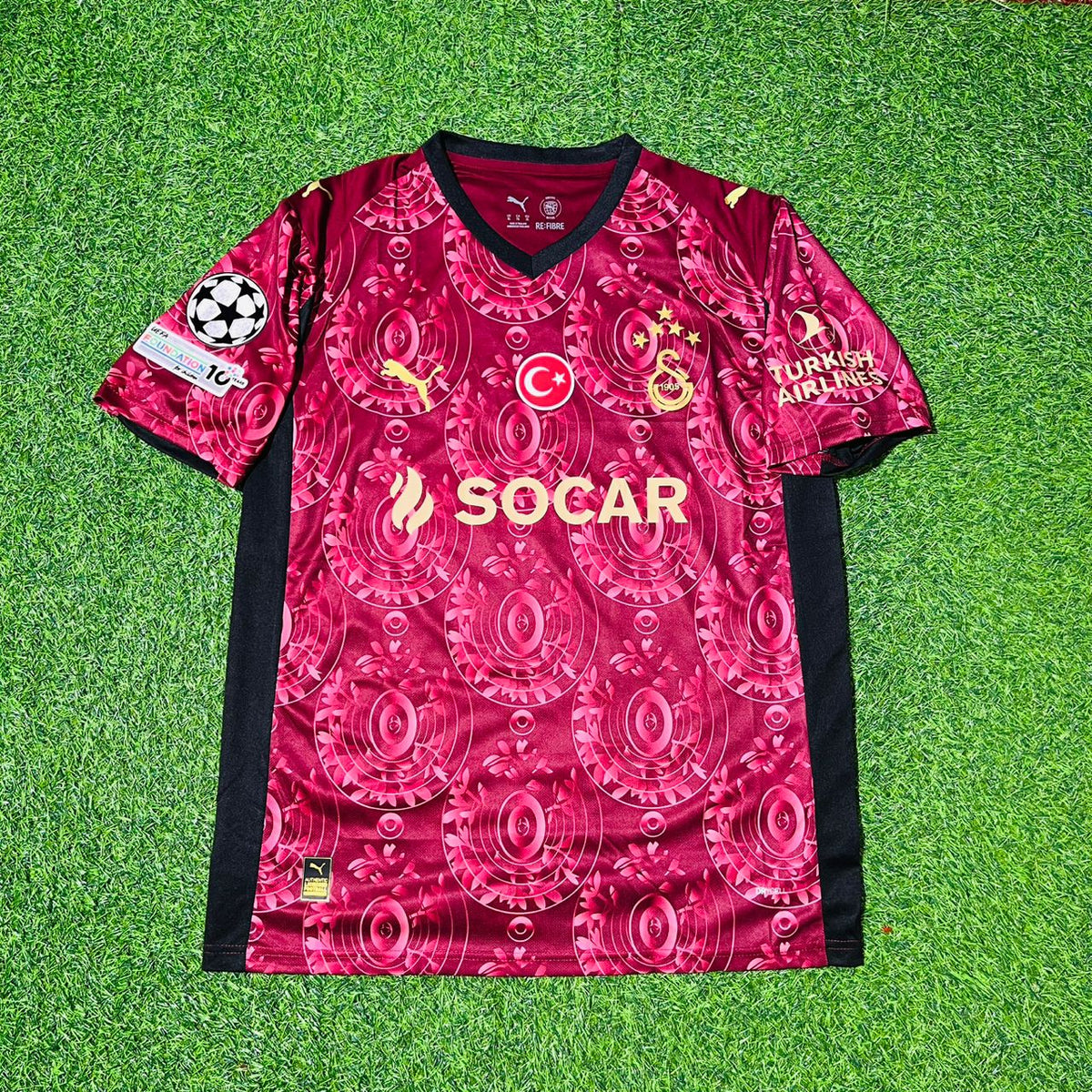Galatasaray 2025 2026 Third Alternative Football Jersey – Victor Osimhen #45 – Front View