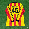 Victor Osimhen Galatasaray Long Sleeve Retro Football Jersey – Back View