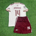 Viktor Gyökeres Arsenal 2026 Away New Season Kids Football Jersey – Back View