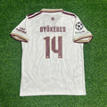2026 Viktor Gyökeres Arsenal Away Football Jersey – Back View
