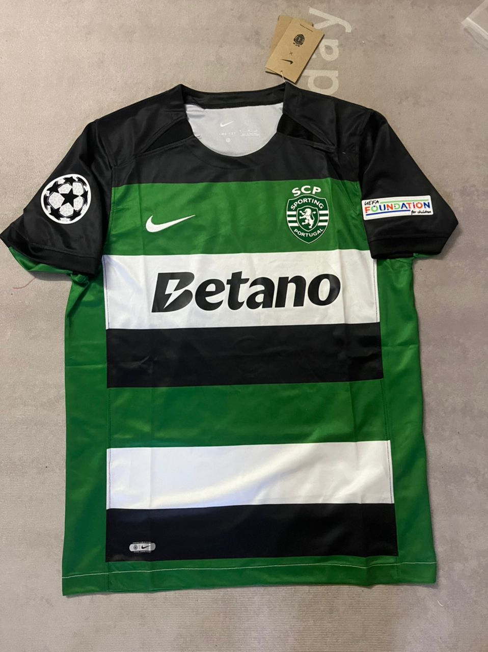 Viktor Gyökeres Sporting Lisbon Home Green Football Jersey – 8