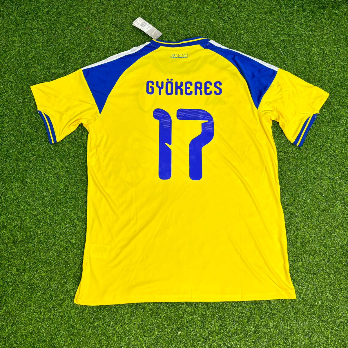Viktor Gyökeres Sweden 2026 World Cup New Season Football Jersey – Back View