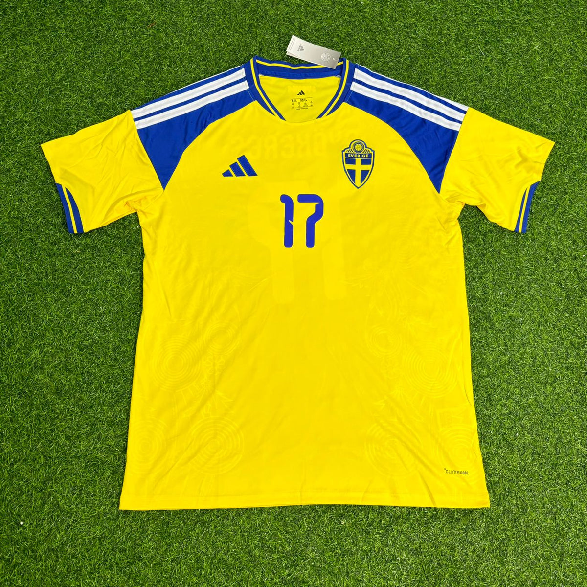 Viktor Gyökeres Sweden 2026 World Cup New Season Football Jersey – Front View