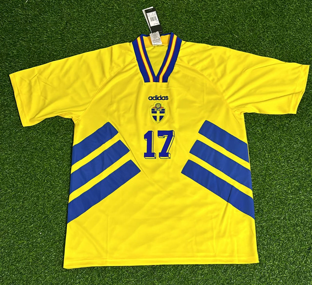 Viktor Gyökeres Sweden Retro Football Jersey – 4