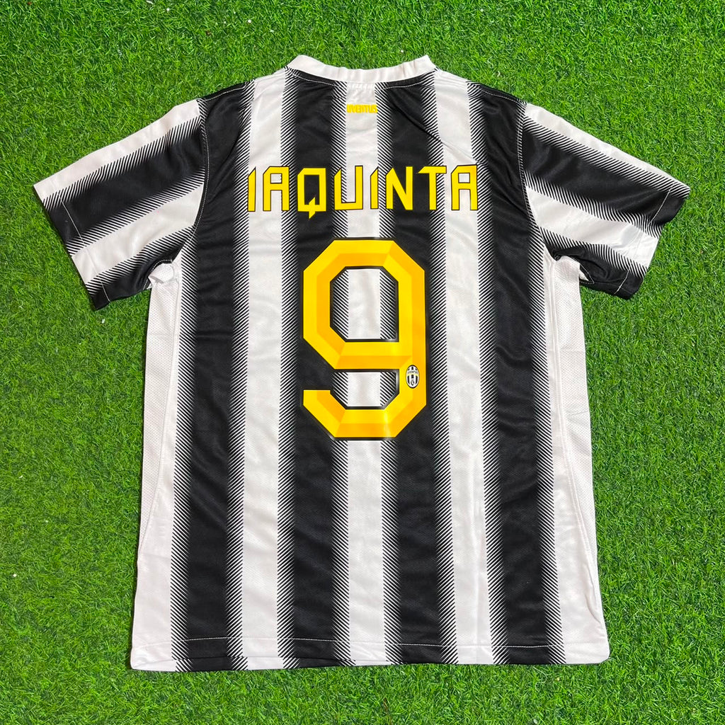 Juventus Home 2011 2012 Season Retro Jersey – Vincenzo Iaquinta – Back View