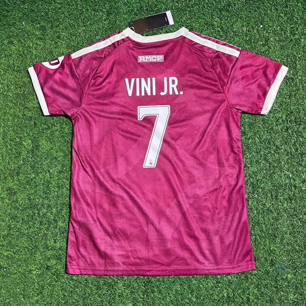 Vinicuis Jr. Pink Jersey – Back View