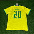 Brazil 2022 World Cup New Season Football Jersey – Vinícius Júnior 7 – Back View