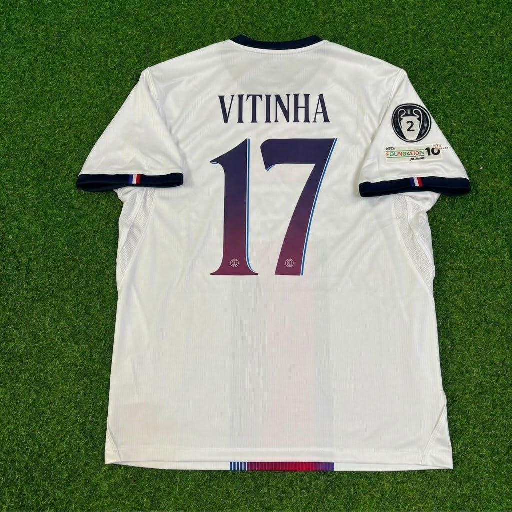 Vitinha White Jersey – Back View