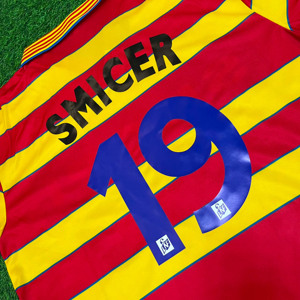 Vladimir Smicer RC Lens 1998 Retro Football Jersey – Front View