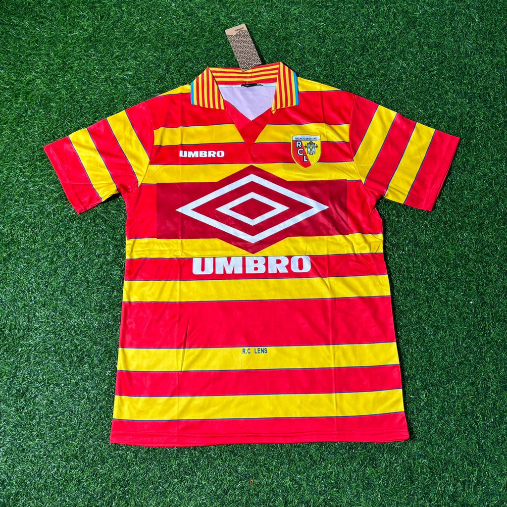 Vladimir Smicer RC Lens 1998 Retro Football Jersey – Detailed View