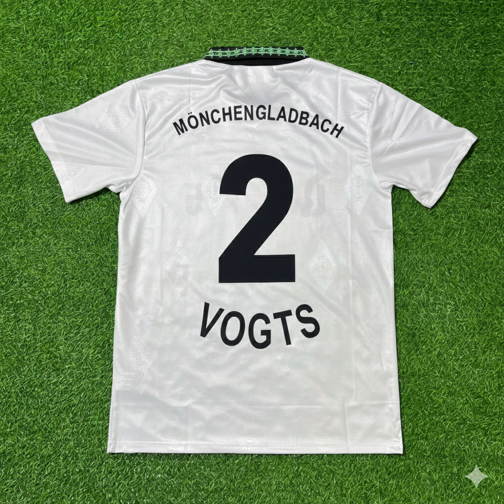 1995/96 Berti Vogts Borussia Mönchengladbach Retro Fußballtrikot Jersey – Back View