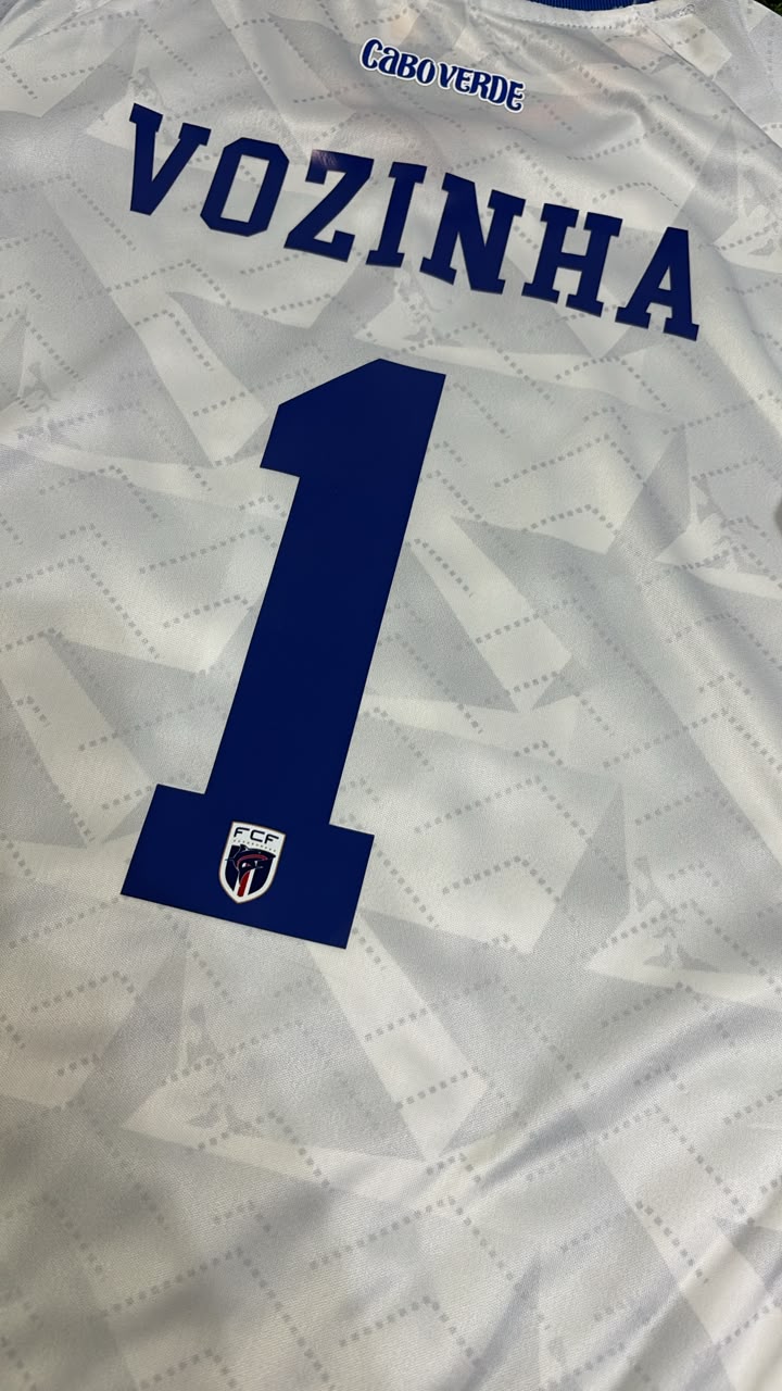2026 Cape Verde World Cup Vozinha #1 Goalkeeper Children White Football Jersey – 4